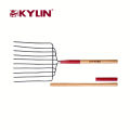 Wholesale Different Farming Carbon Rigid Steel Fork With Wood Handle